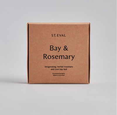 St Eval "Bay & Rosemary" Boxed Tealights