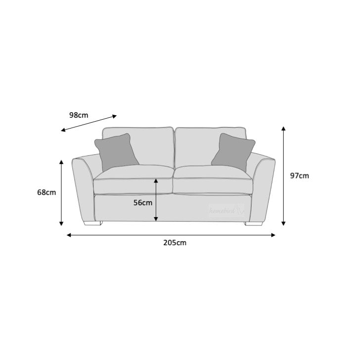 Holland 3 Seater Sofa