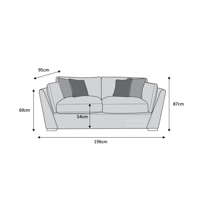 Luxe 2 Seater Sofa