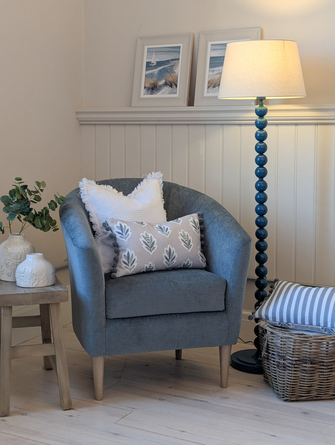 Tubby Tub Chair - Aqua