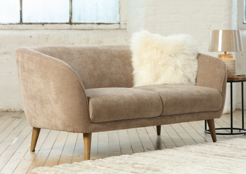 Kacey Sofa Collection - Taupe Texture