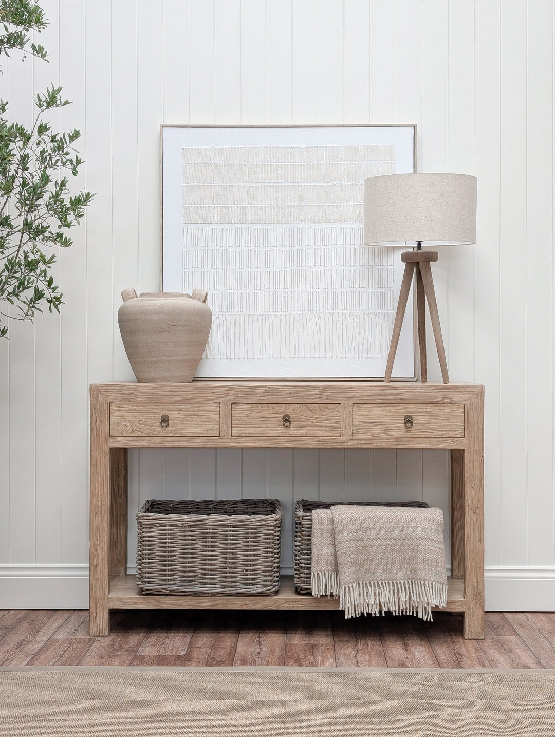 Abingdon Elm Console