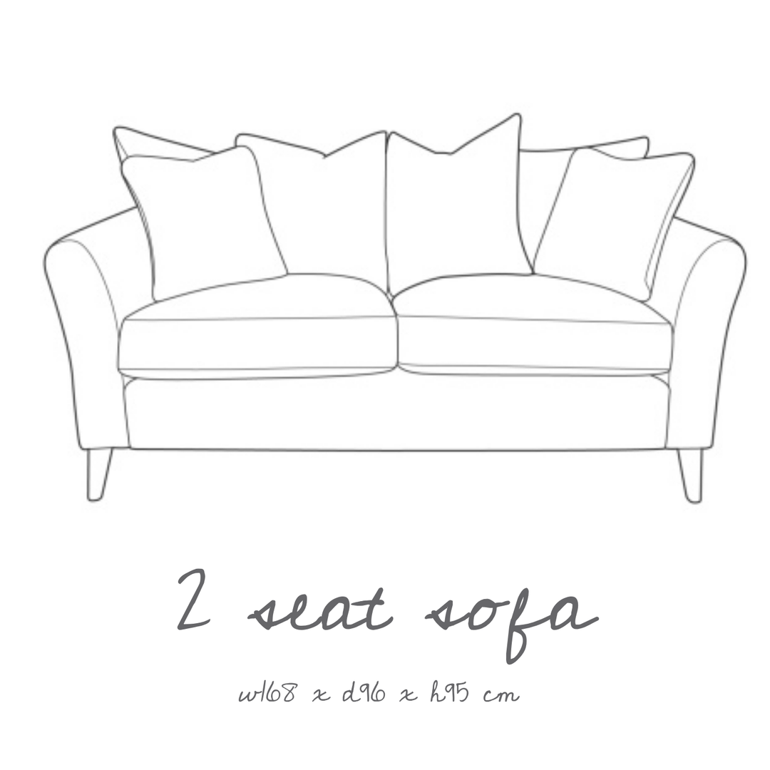 The Millie Sofa Collection - Pillow Back
