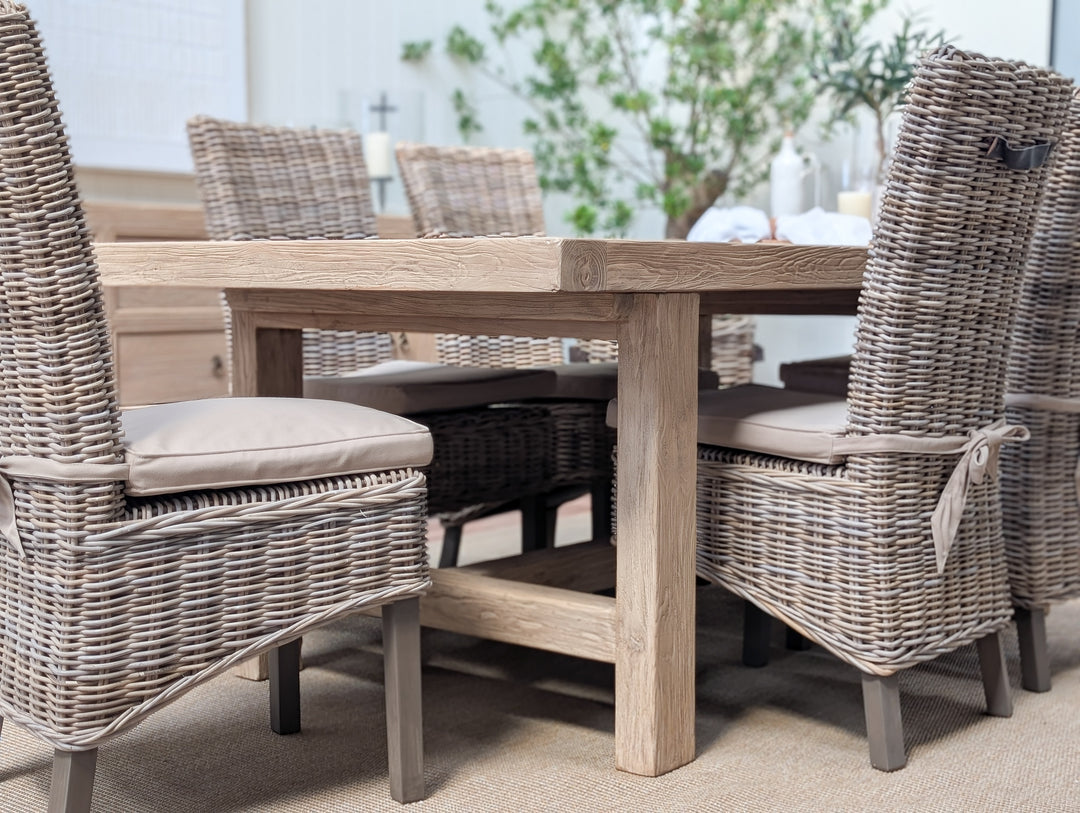 Abingdon Elm Dining Table 200cm