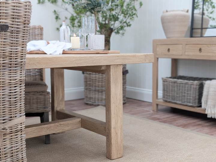 Abingdon Elm Dining Table 200cm