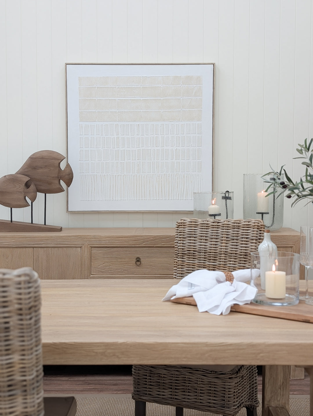 Abingdon Elm Dining Table 200cm