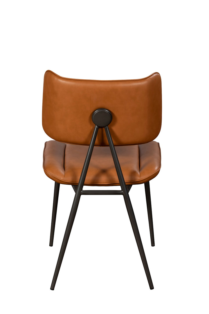 Jake Dining Chairs Cognac (Set of Two)