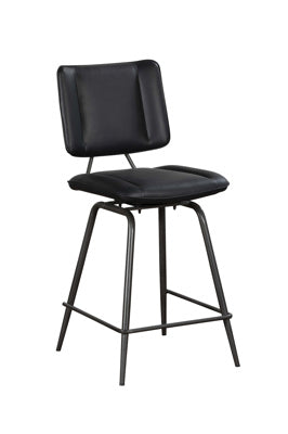 Jake Bar Stool Black (Set of Two)