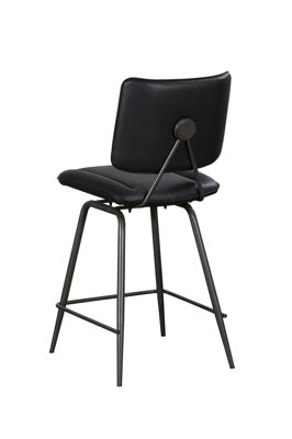 Jake Bar Stool Black (Set of Two)