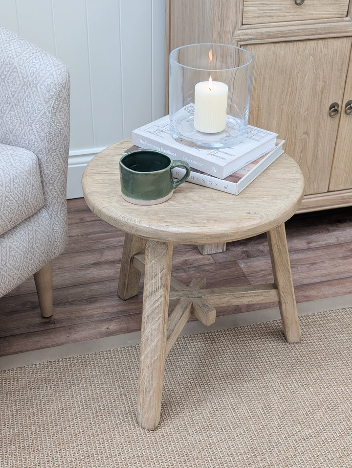 Coleford Elm Side Table