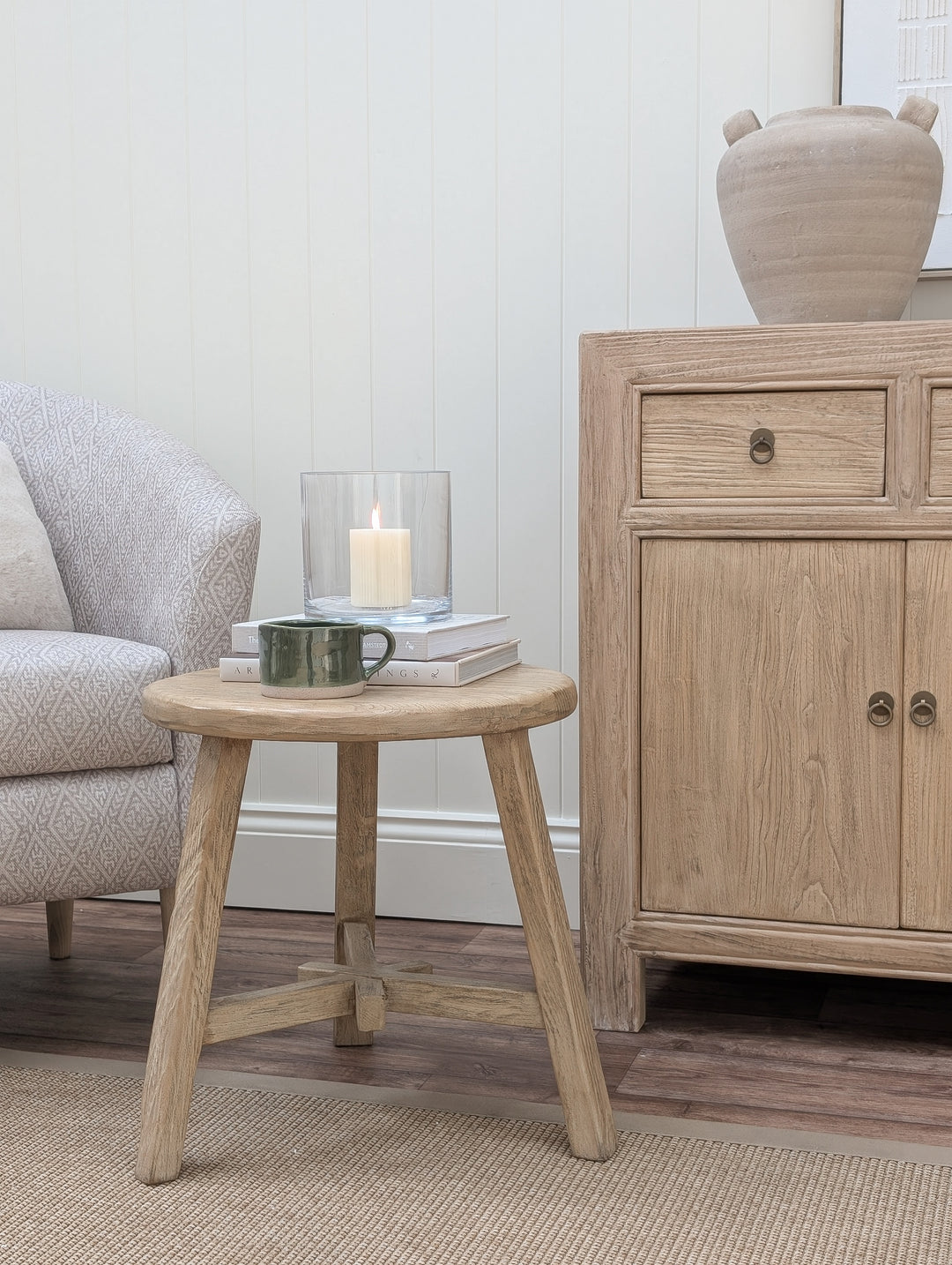 Coleford Elm Side Table