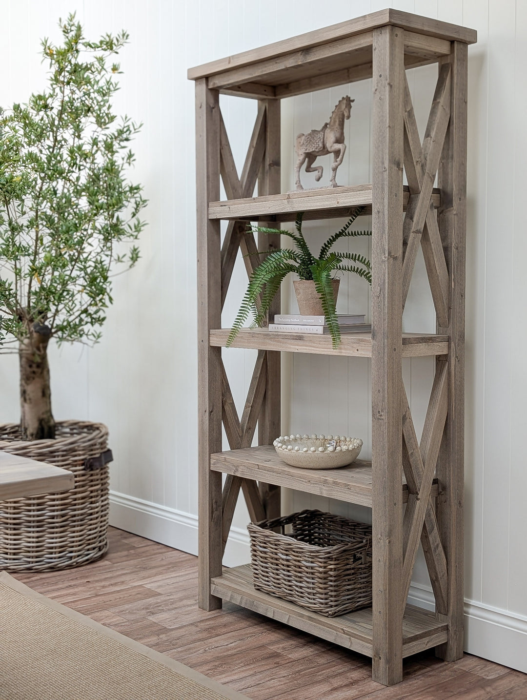 Tatton Criss Cross Bookshelf