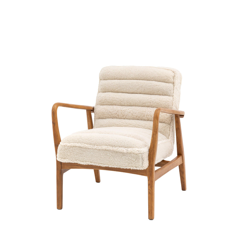 Daria Armchair - Cream Sheepskin