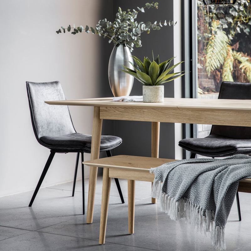 Hatton Dining Chair Grey (Set of Two)