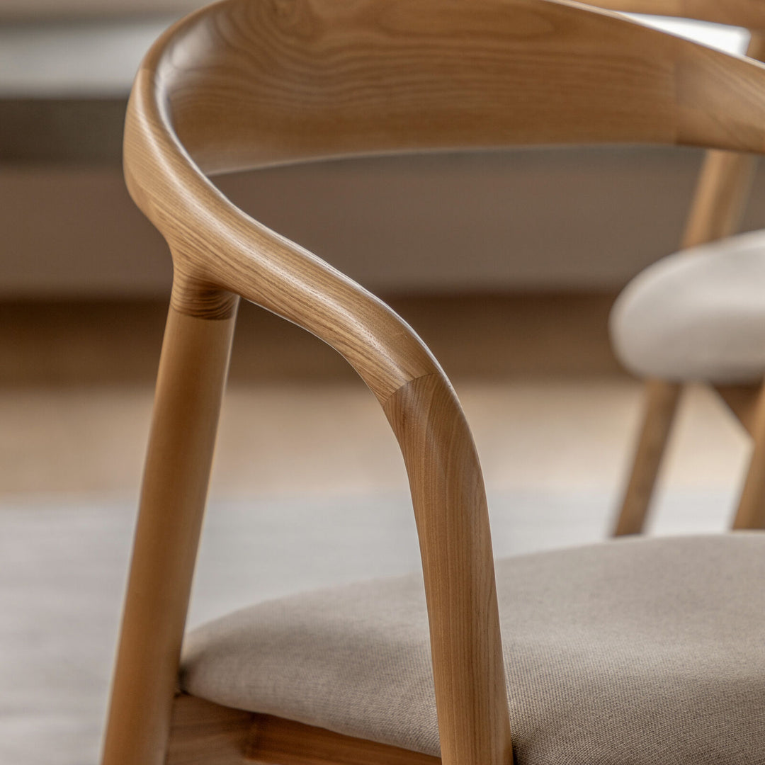 Valencia Dining Chair - Oak (Set of Two)