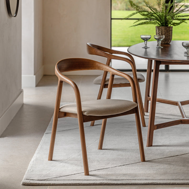 Valencia Dining Chair - Walnut (Set of Two)