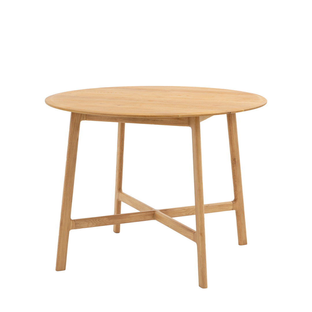 Valencia Round Dining Table - Oak
