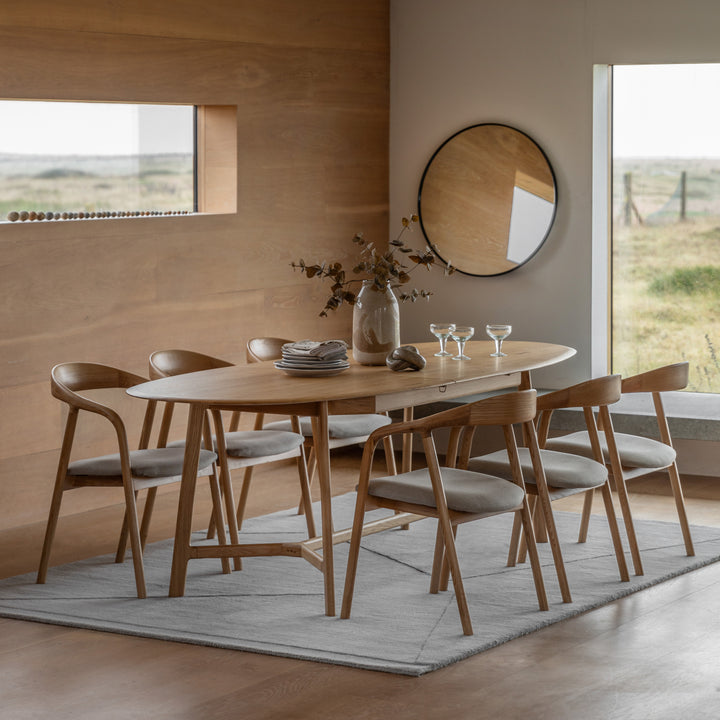Valencia Extending Dining Table - Oak