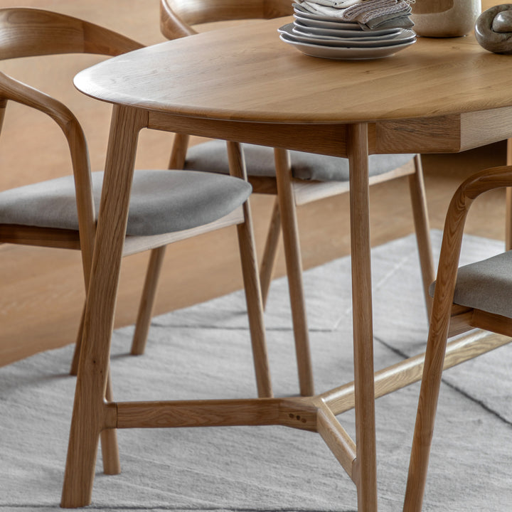 Valencia Extending Dining Table - Oak