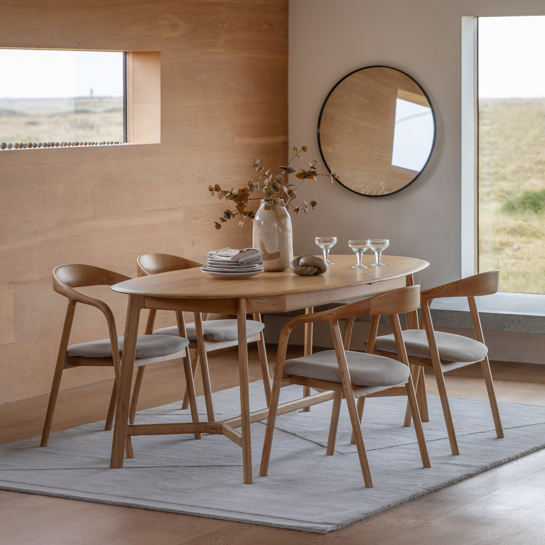 Valencia Extending Dining Table - Oak