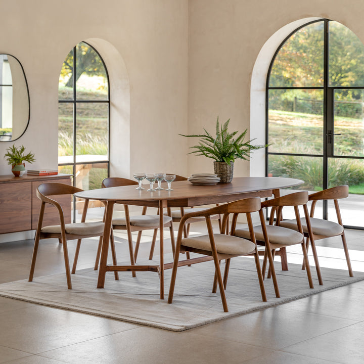 Valencia Extending Dining Table - Walnut