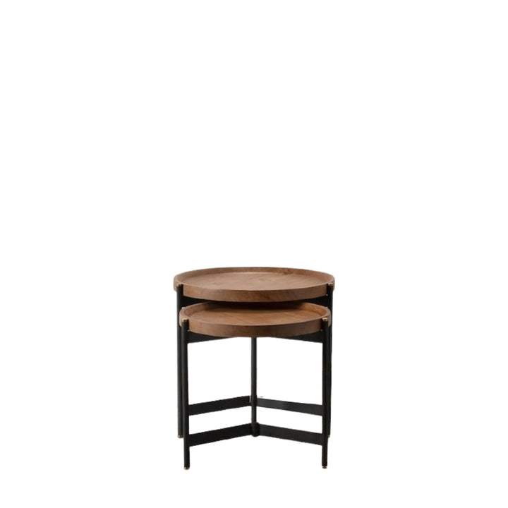 Daley Nest of Two Round Tables