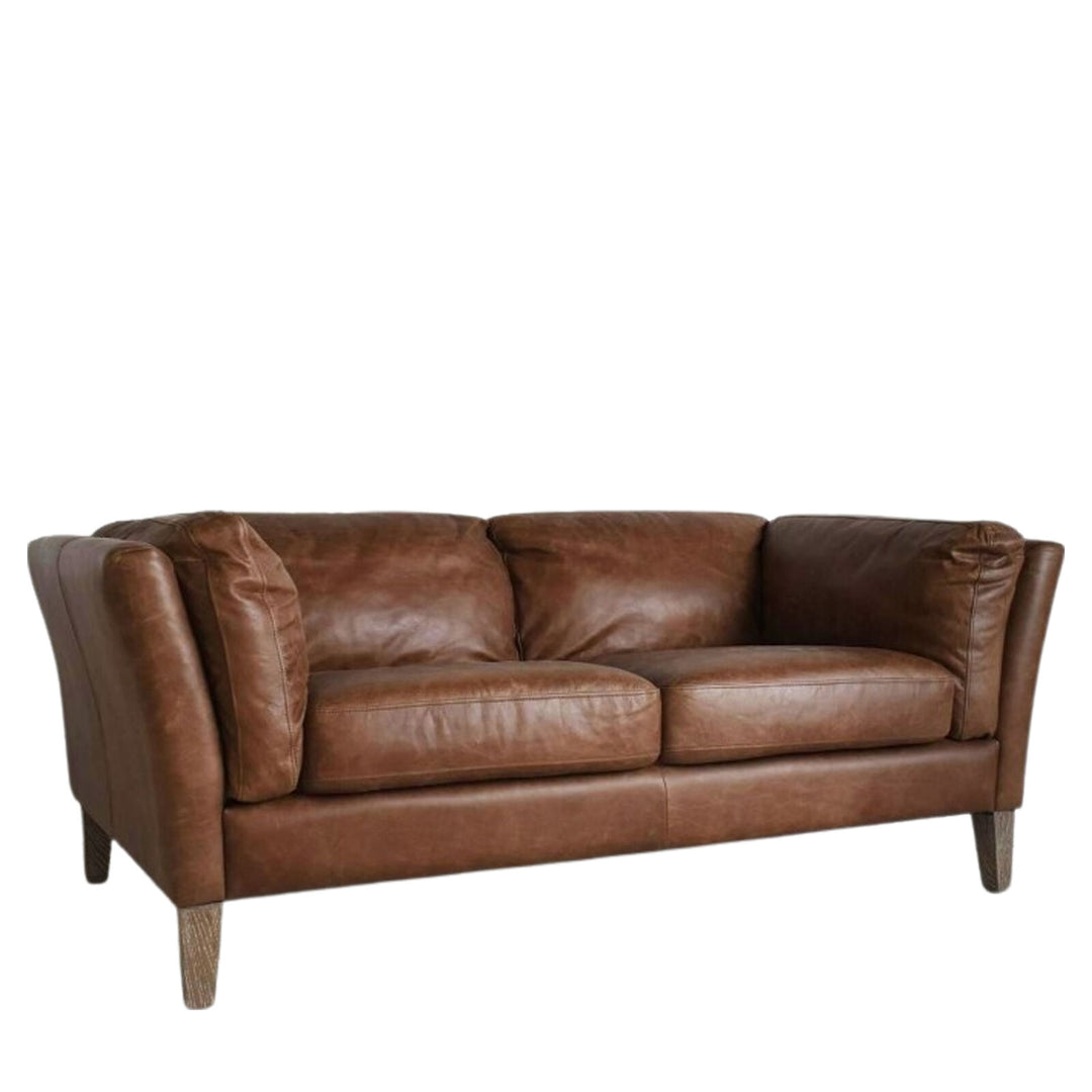 Elliot 2 Seater Sofa - Brown Leather