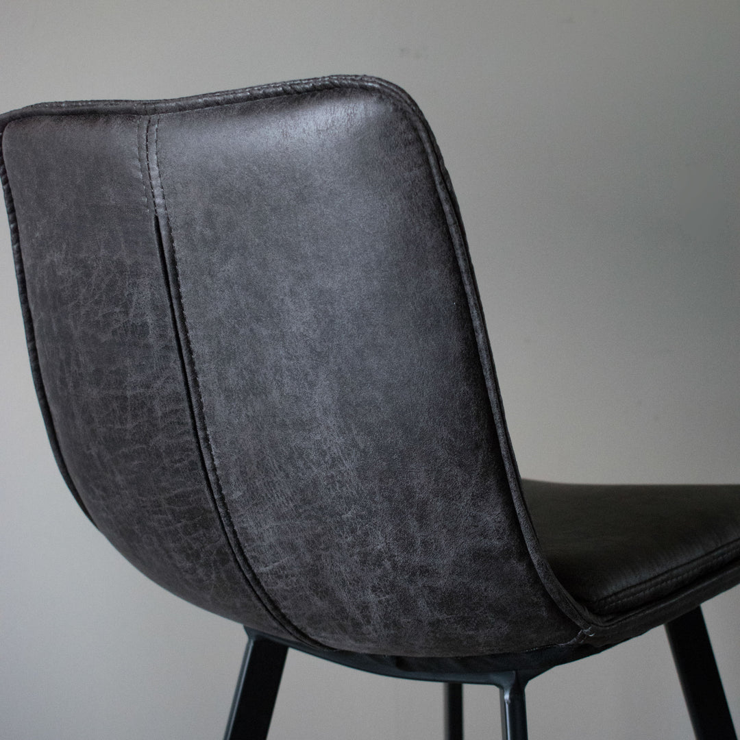 Parker Barstool Charcoal (Set of Two)