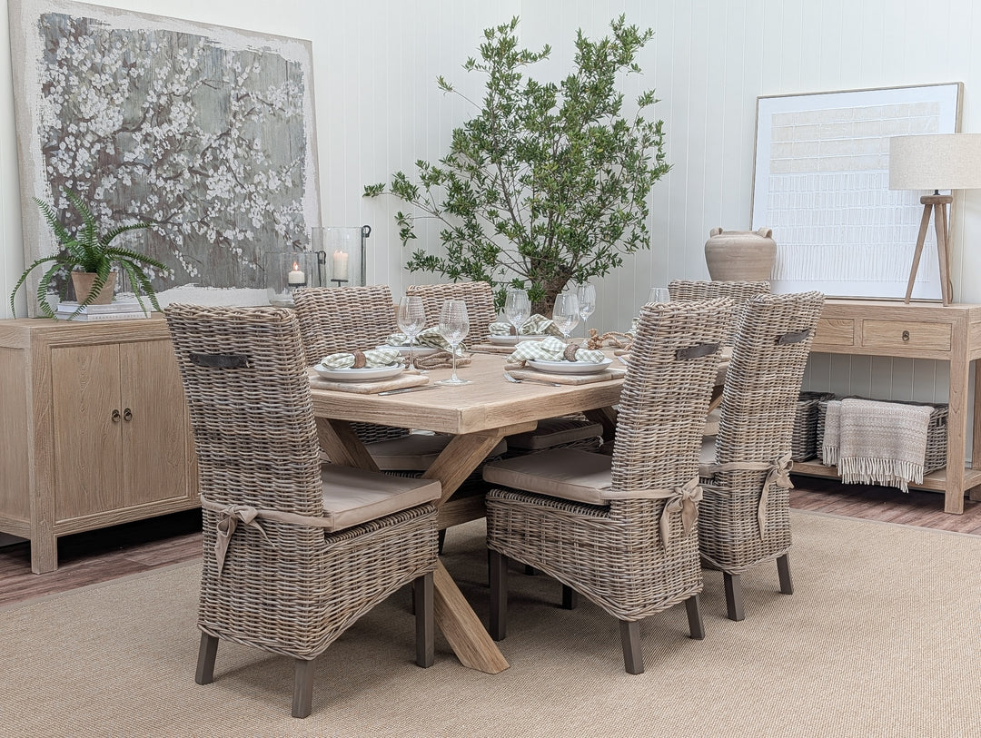 Fairford Elm Dining Table 200cm