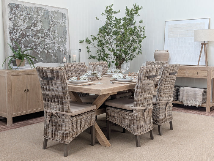 Fairford Elm Dining Table 200cm