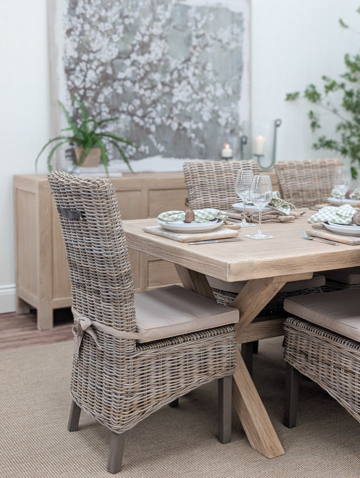 Fairford Elm Dining Table 200cm