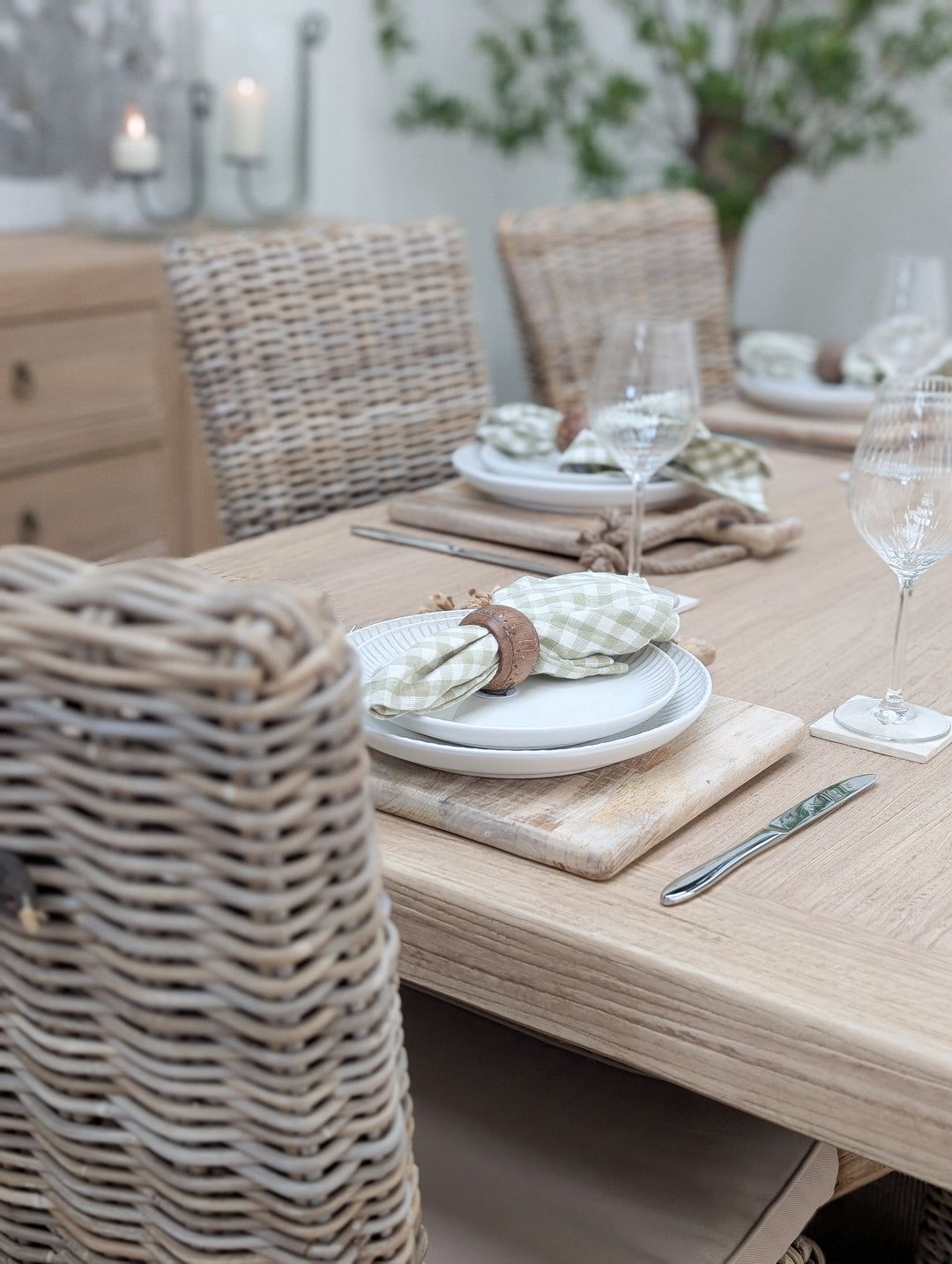 Fairford Elm Dining Table 200cm