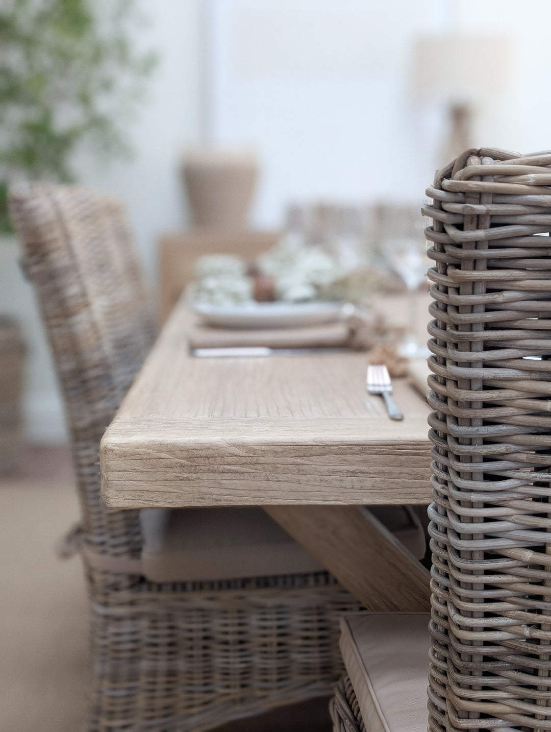 Fairford Elm Dining Table 200cm