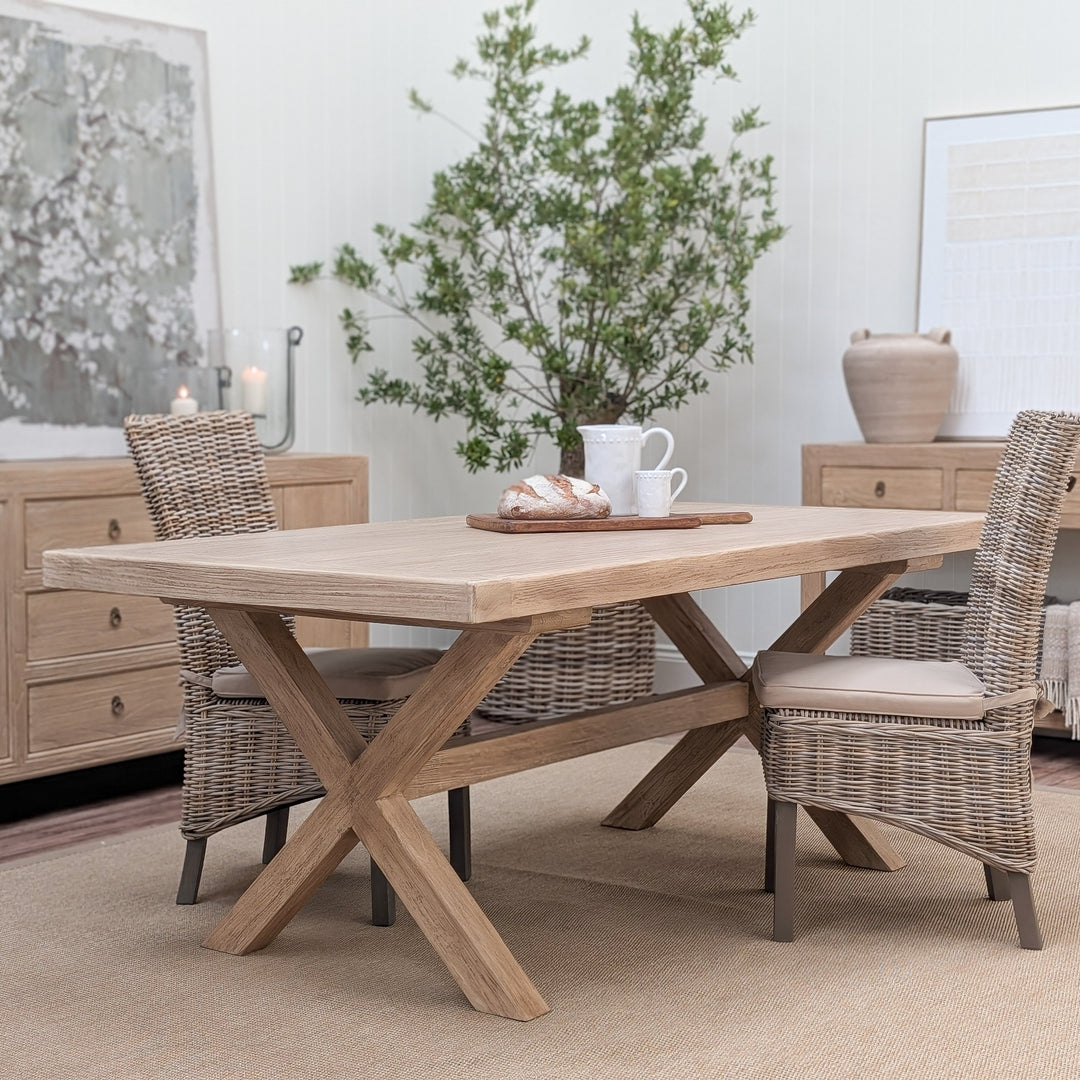Fairford Elm Dining Table 200cm