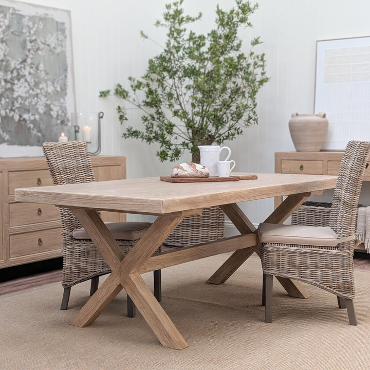 Fairford Elm Dining Table 200cm