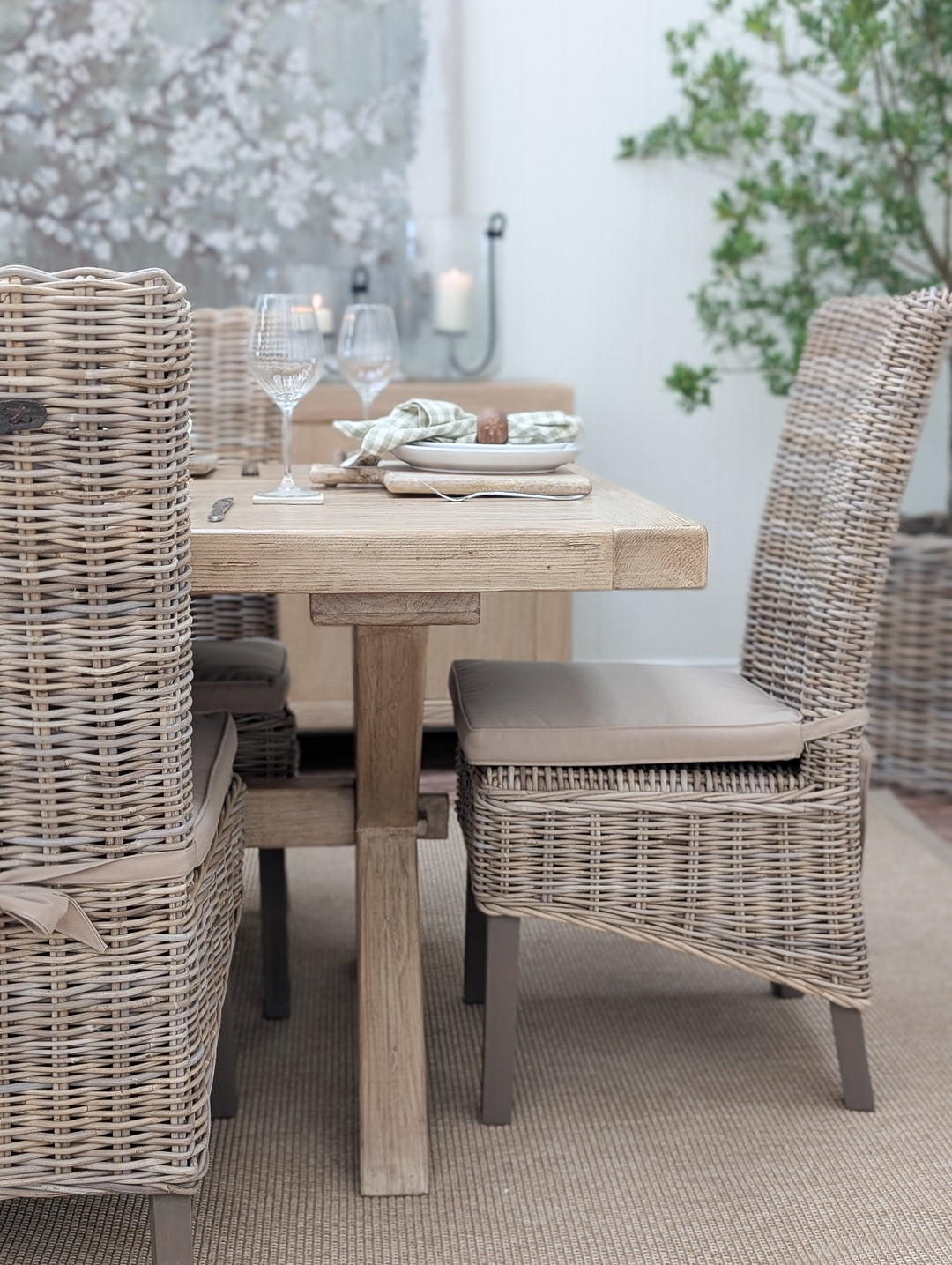 Fairford Elm Dining Table 200cm