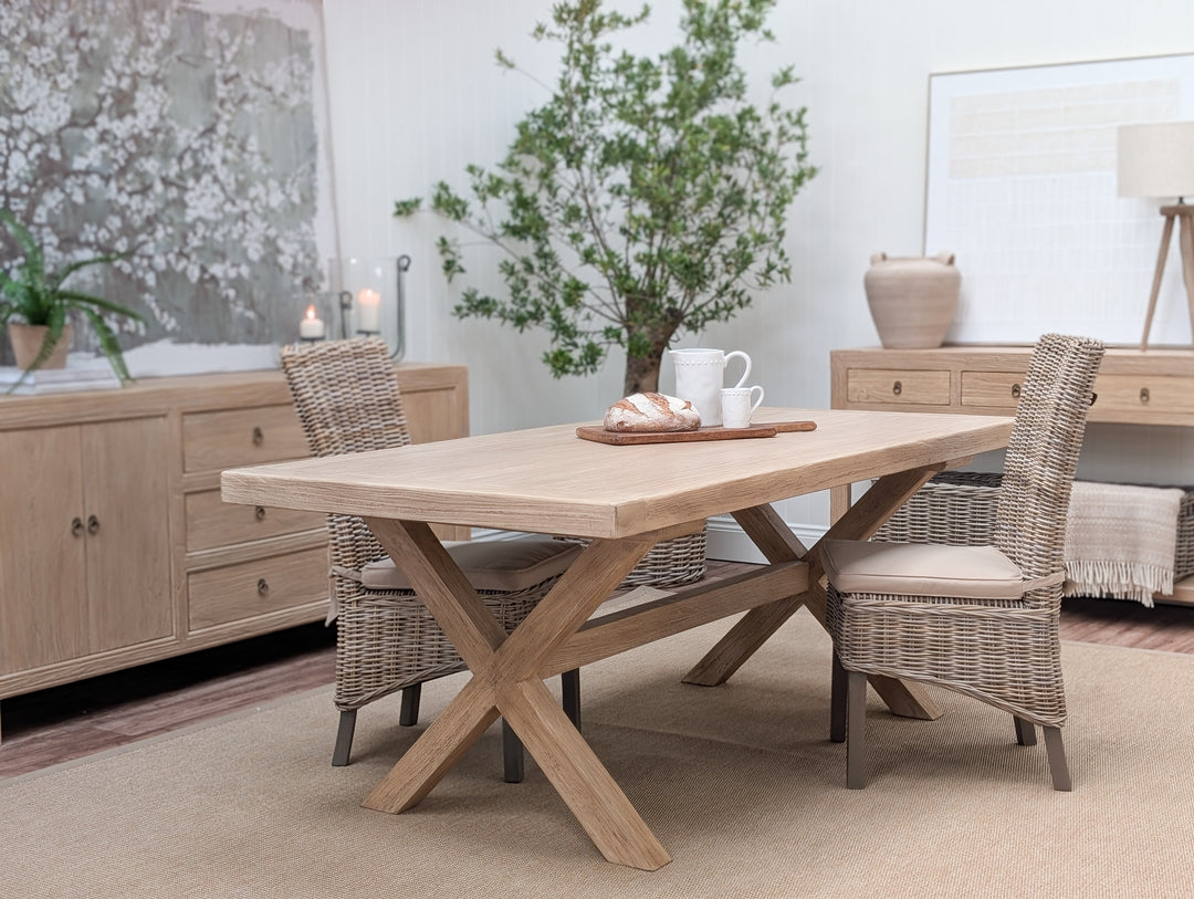 Fairford Elm Dining Table 200cm
