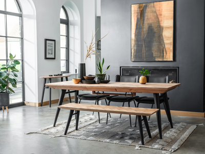Finlay Reclaimed Extending Dining Table (160-210cm)
