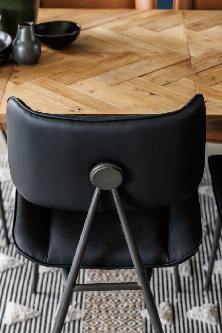Jake Dining Chairs Black (Set of Two)