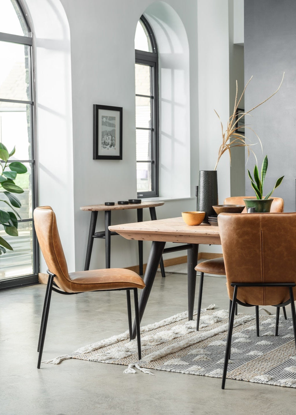 Evie Dining Chairs Tan (Set of Two)