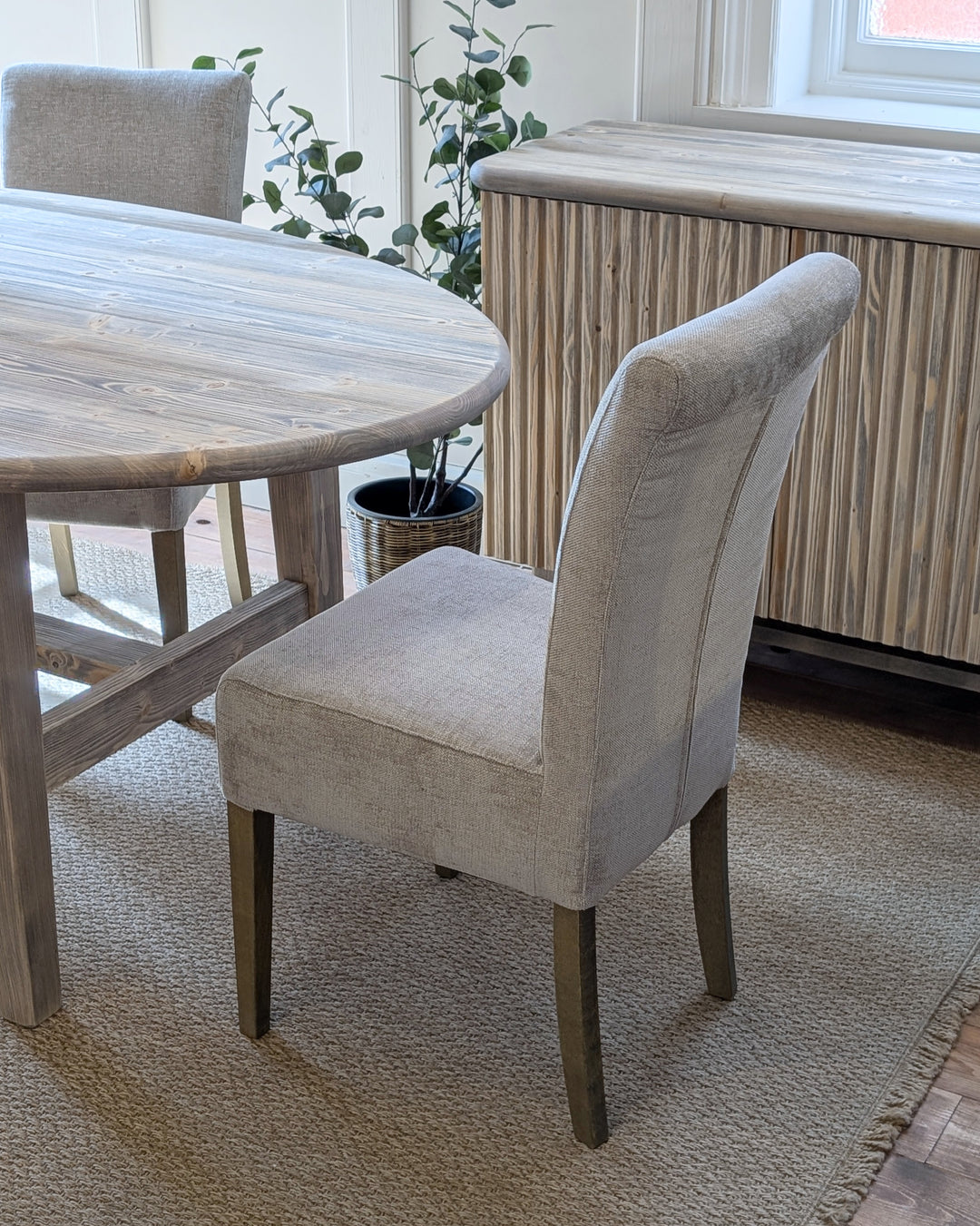 Freya Dining Chair Taupe (Set of Two)
