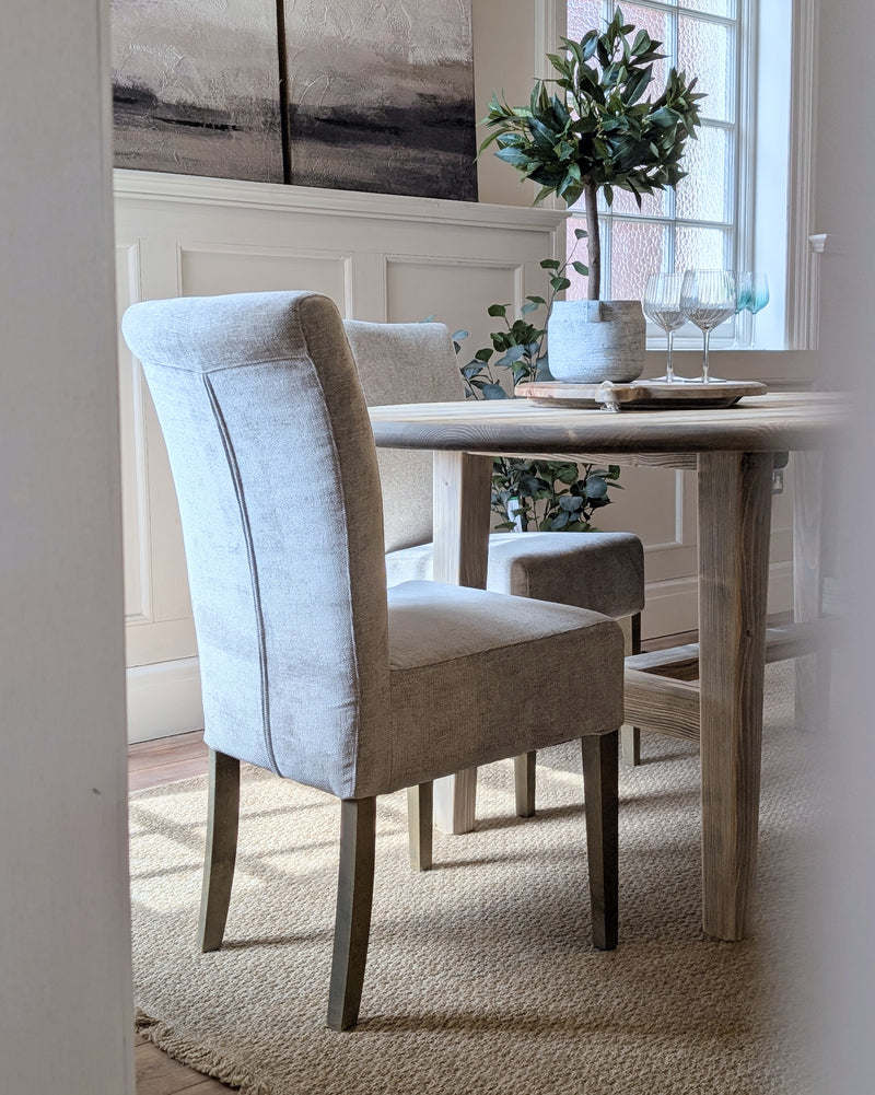 Freya Dining Chair Taupe (Set of Two)