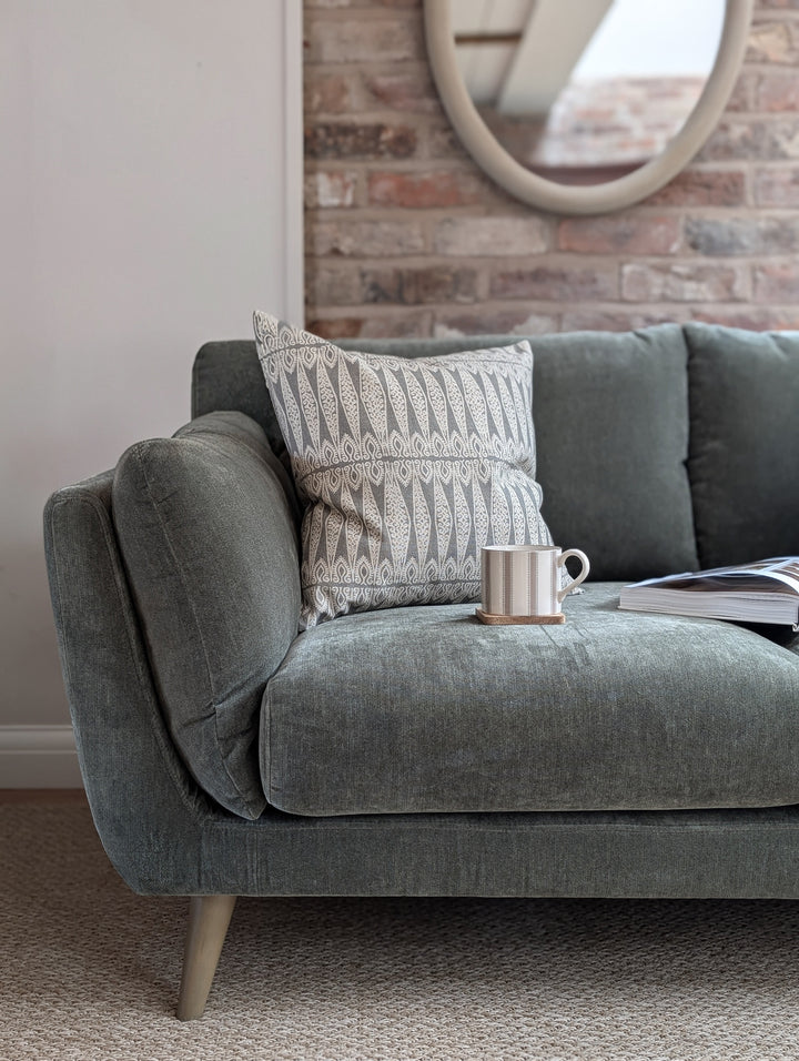 Bella Two Seat Sofa - Forest Green