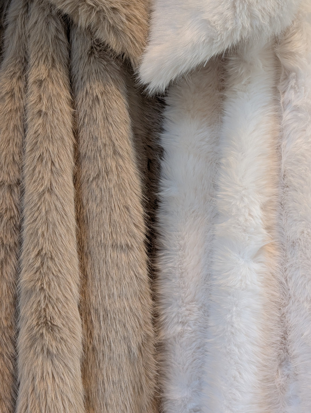 Foxy Faux Fur Throw - Mink