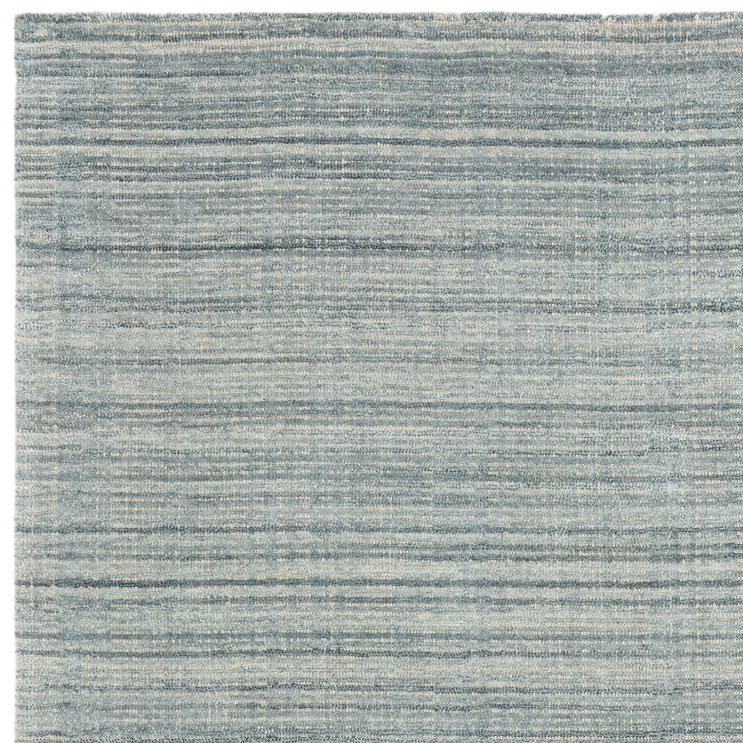 Hazy Stripe Rug - Blue
