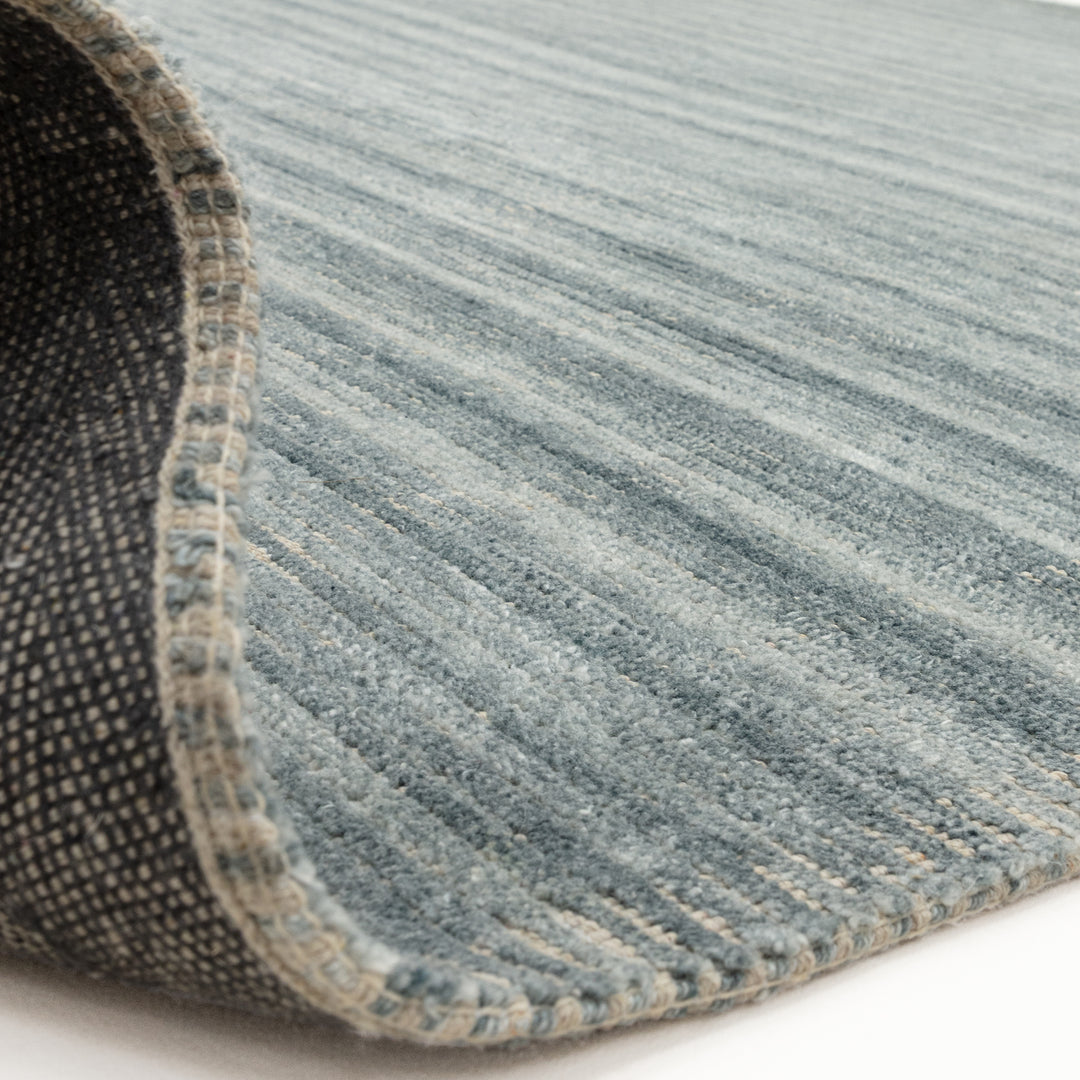 Hazy Stripe Rug - Blue