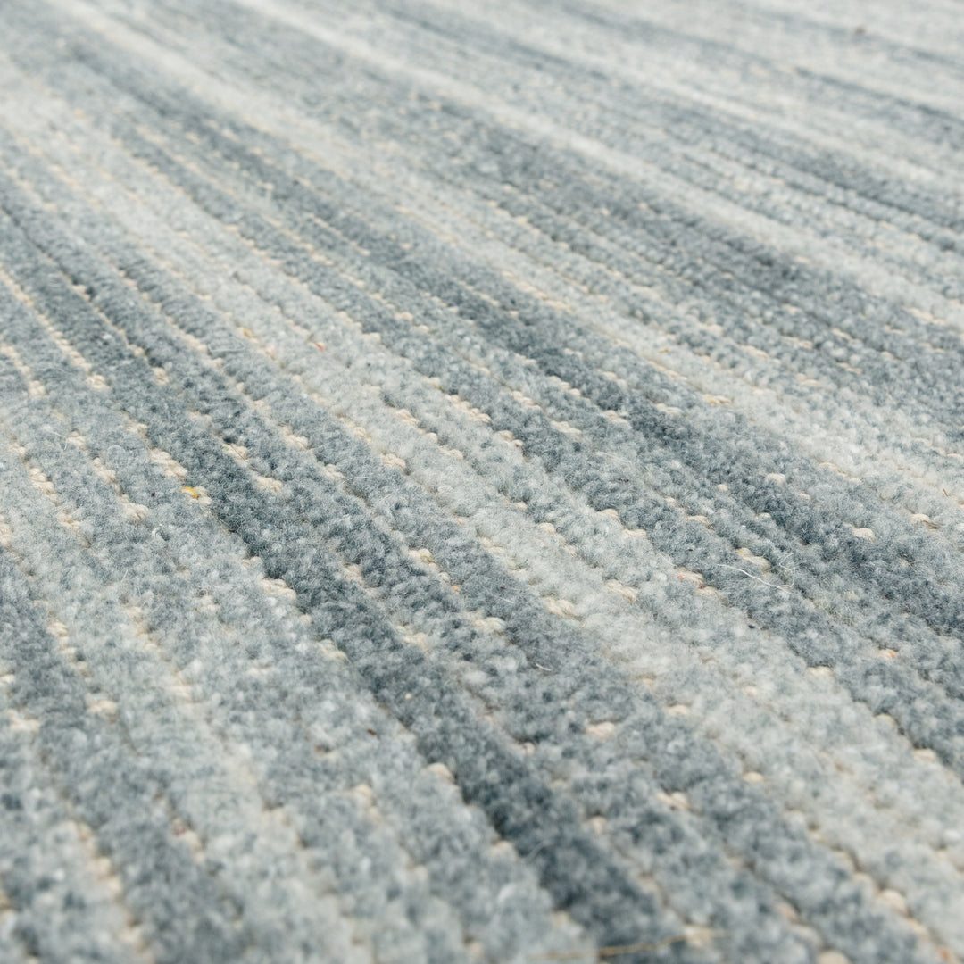 Hazy Stripe Rug - Blue