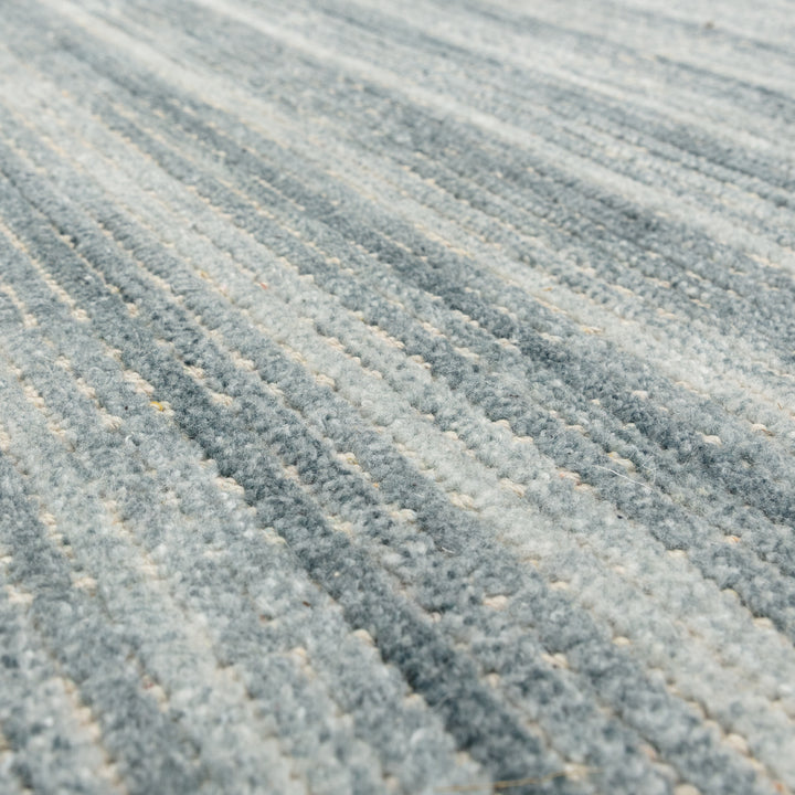 Hazy Stripe Rug - Blue