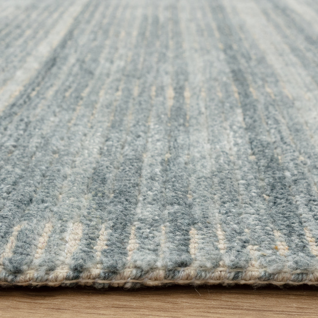 Hazy Stripe Rug - Blue