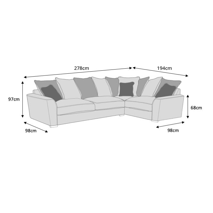 Holland Corner Sofa - Right Facing